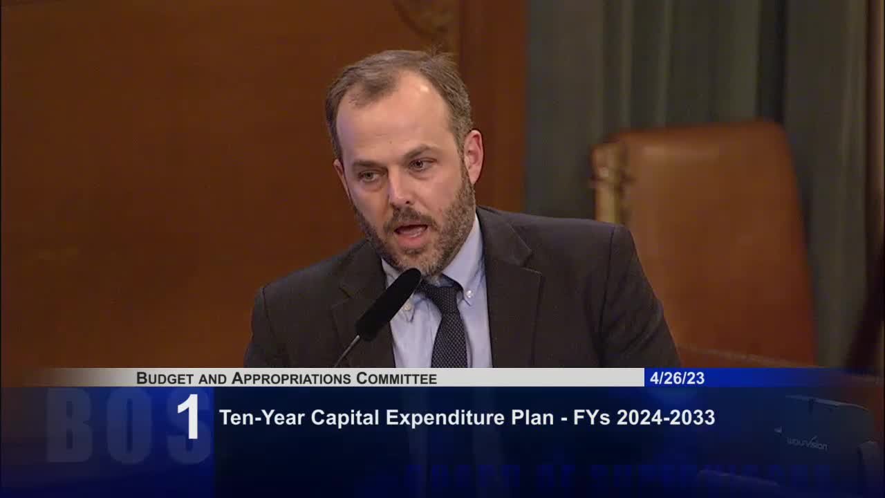 Capital Planning Committee debates emissions reduction and public health bond concerns