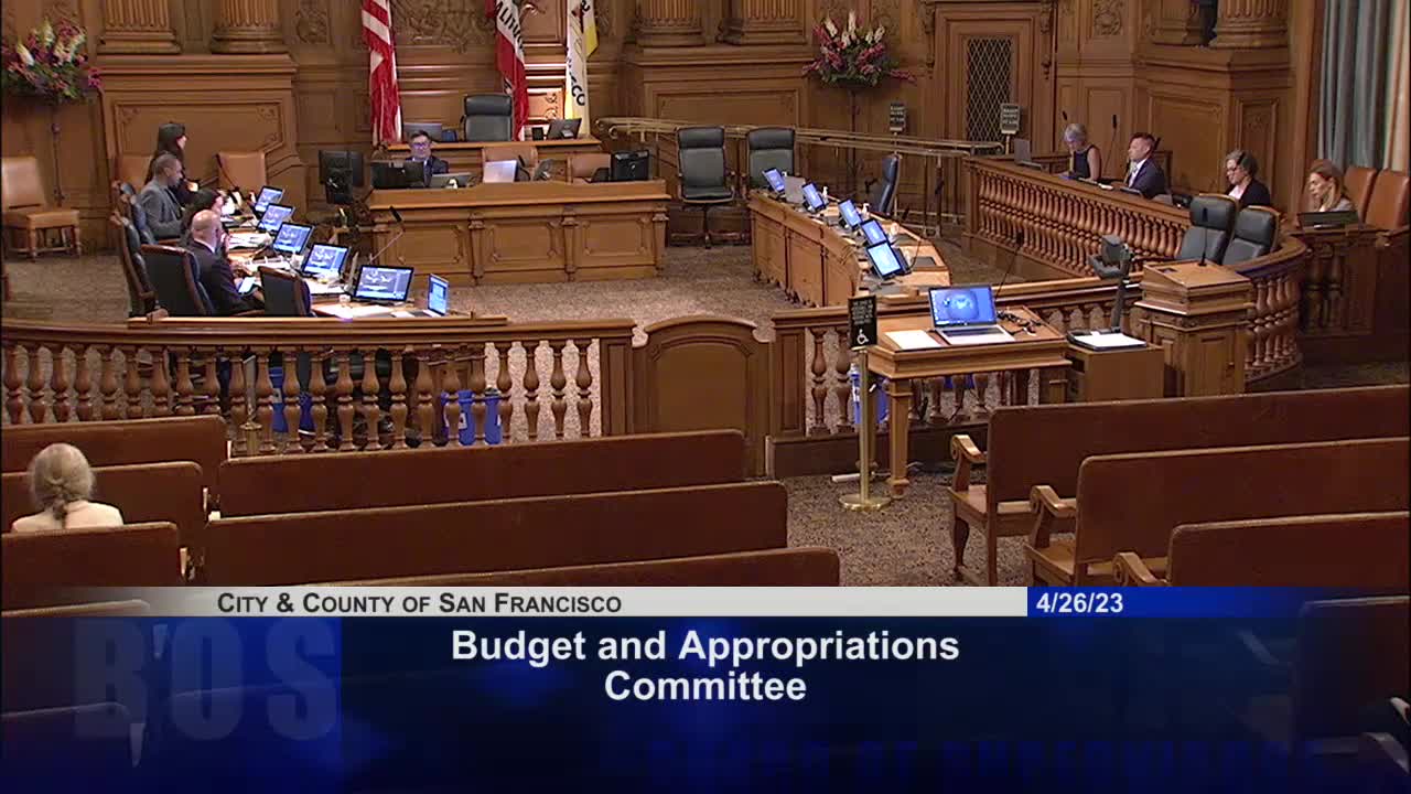 San Francisco Budget Committee reviews 10-year capital plan incorporating climate action goals