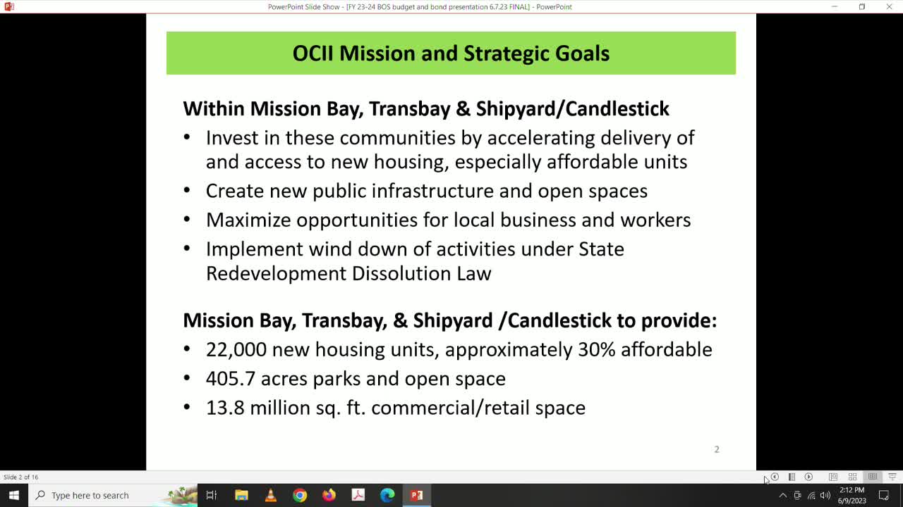 San Francisco plans 22000 housing units across Transbay Mission Bay and Hunters Point Shipyard