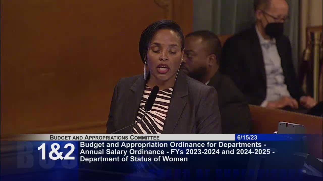 San Francisco Department Prioritizes Gender Equity in Budget Over Traditional Grant Making