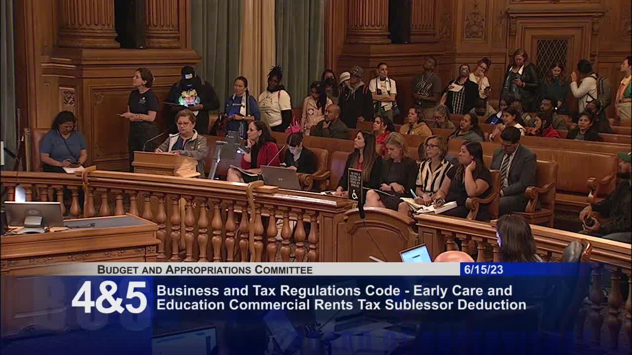 San Francisco Community Urges Supervisors to Protect Baby Prop C Funding