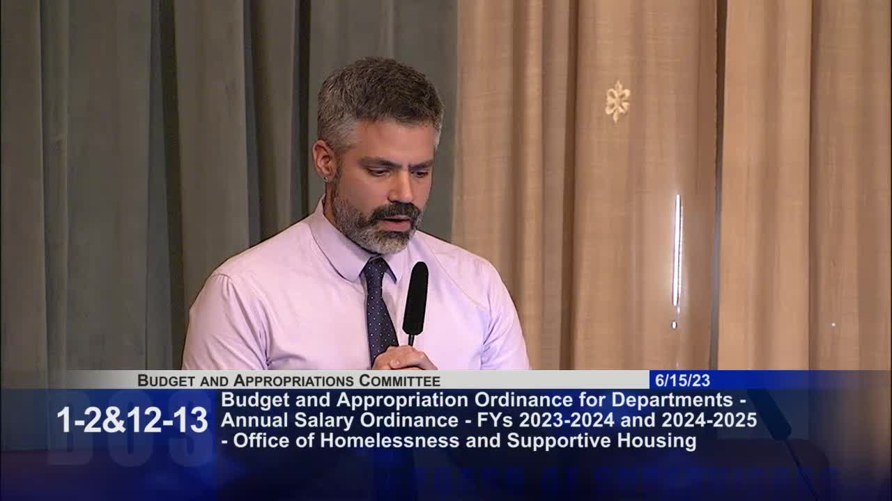 Oversight Committee Requests Reallocation Halt on $478 Million Homelessness Funds