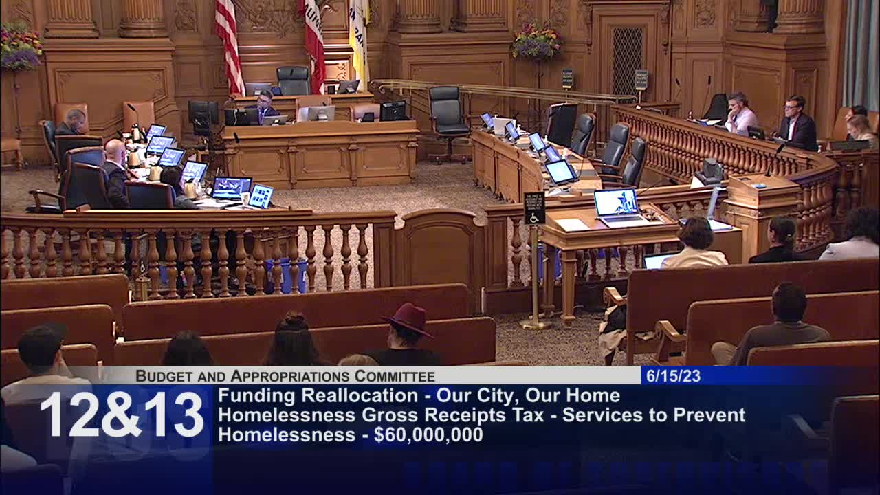 Joe Wilson Urges Supervisors to Oppose Mayor's Reallocation Plan for Homeless Services