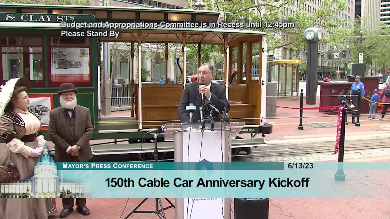 San Francisco Celebrates 150 Years of Cable Cars with Civic Festival