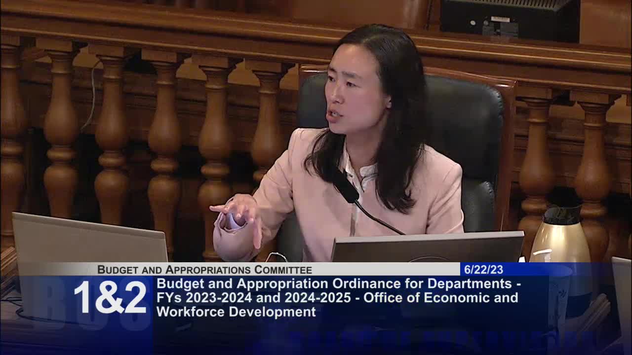 San Francisco Board debates budget reallocation for homelessness and small business fees