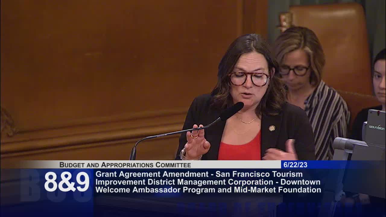 San Francisco supervisors debate extending $30M ambassador contracts until 2025