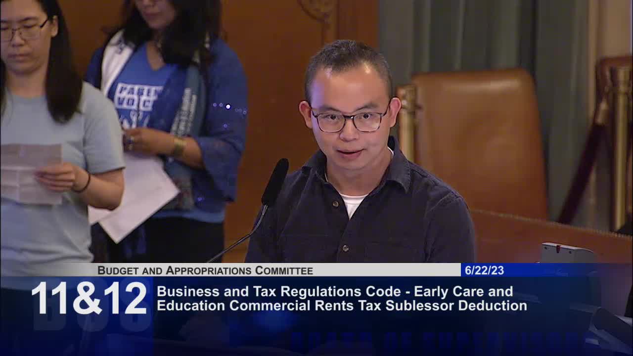 San Francisco parents advocate for continued funding of early childhood education