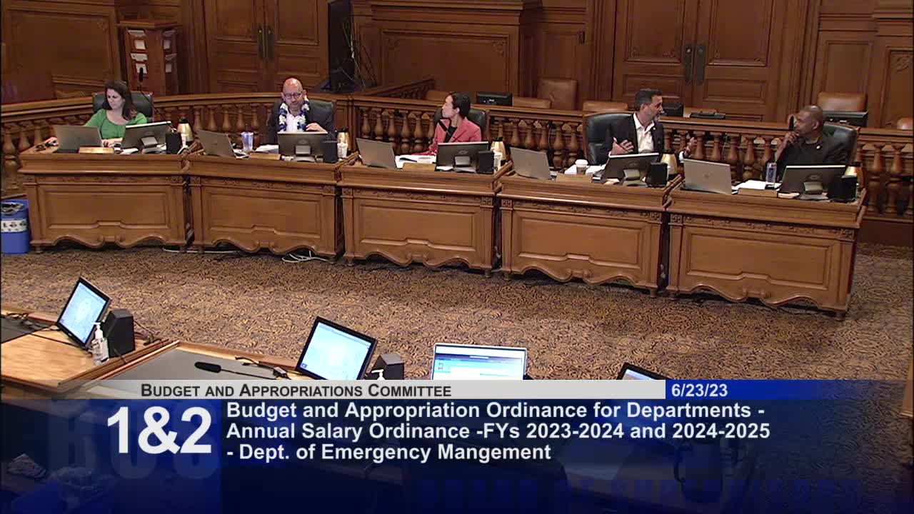 San Francisco Emergency Management reviews crises beyond traditional scope