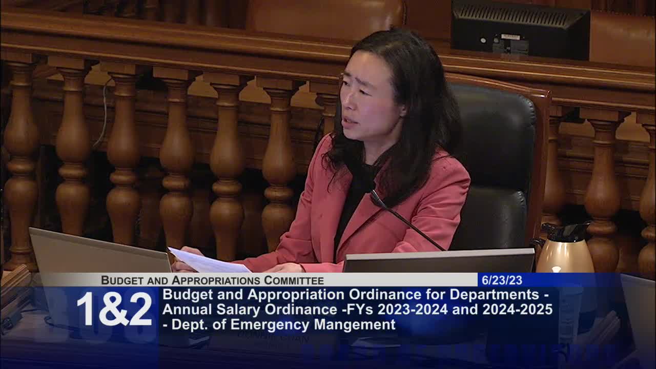 San Francisco committee recommends budget cuts totaling over $2M for fiscal year 2023-24