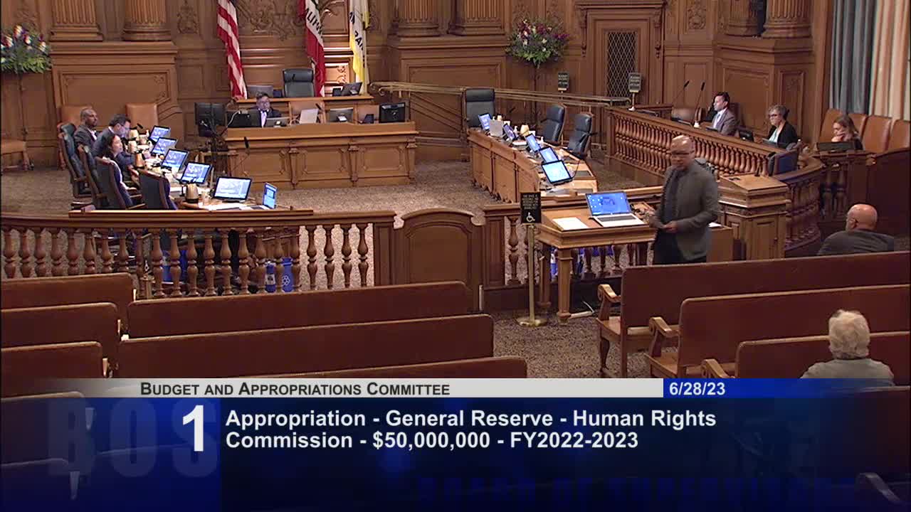 Leah McGeever advocates for dedicated reparations office during committee meeting