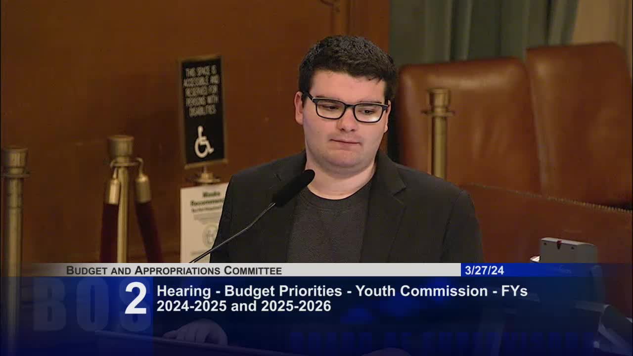 Youth Commission advocates for increased support to combat food insecurity in schools