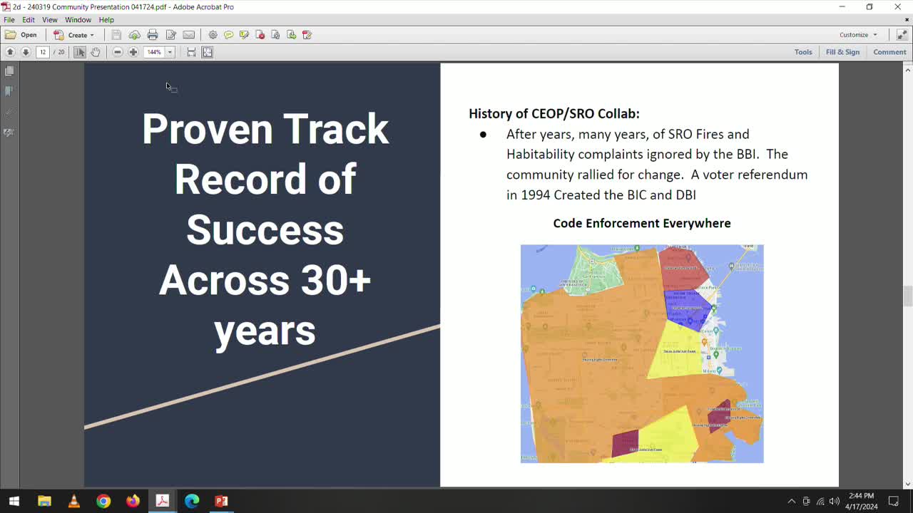 City Code Enforcement Program faces additional funding cuts jeopardizing key tenant services