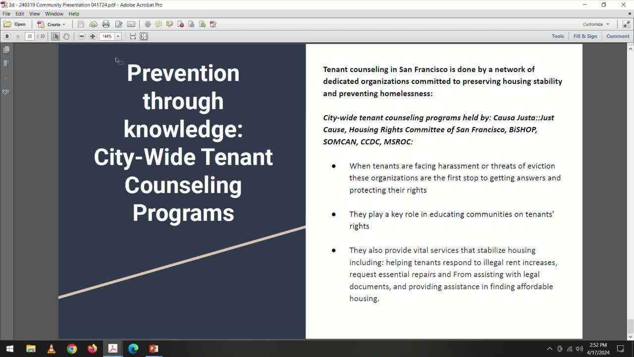 San Francisco advocates urge increased rental assistance amid housing crisis