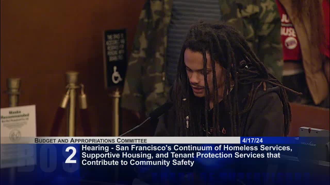 San Francisco community advocates oppose budget cuts threatening essential services for unhoused residents