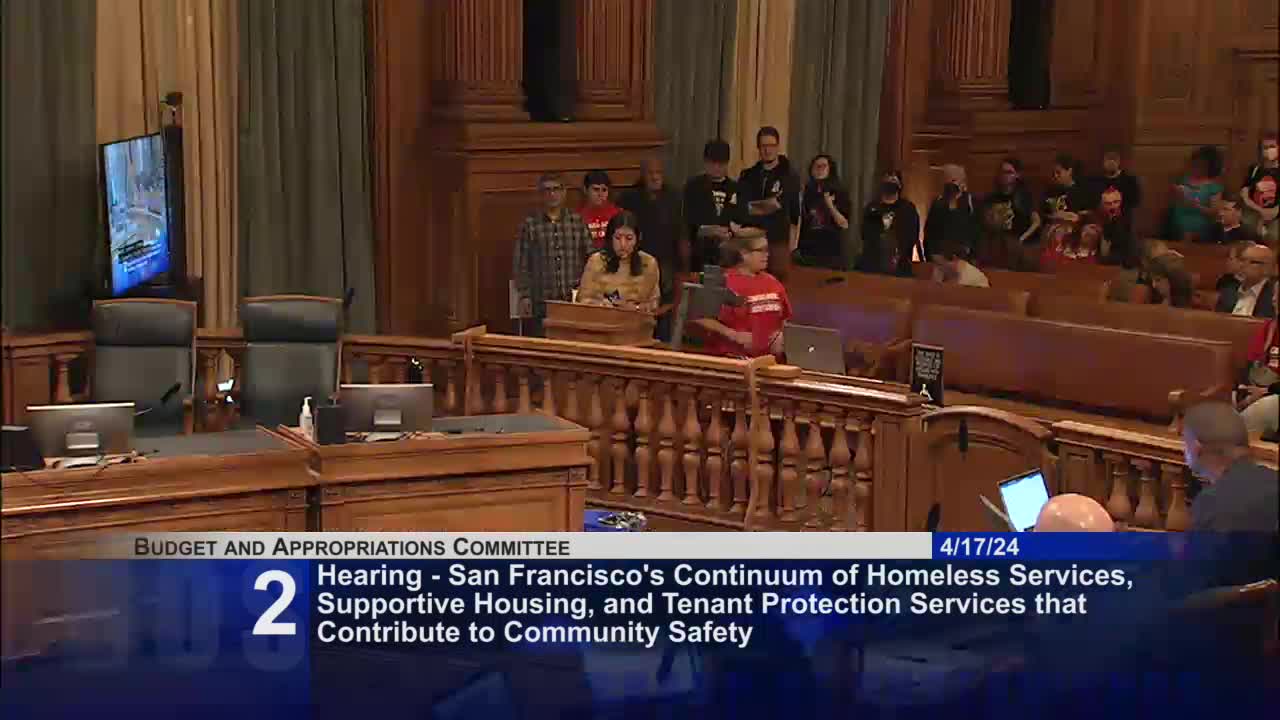 Causa Justa activists advocate against San Francisco tenant service budget cuts