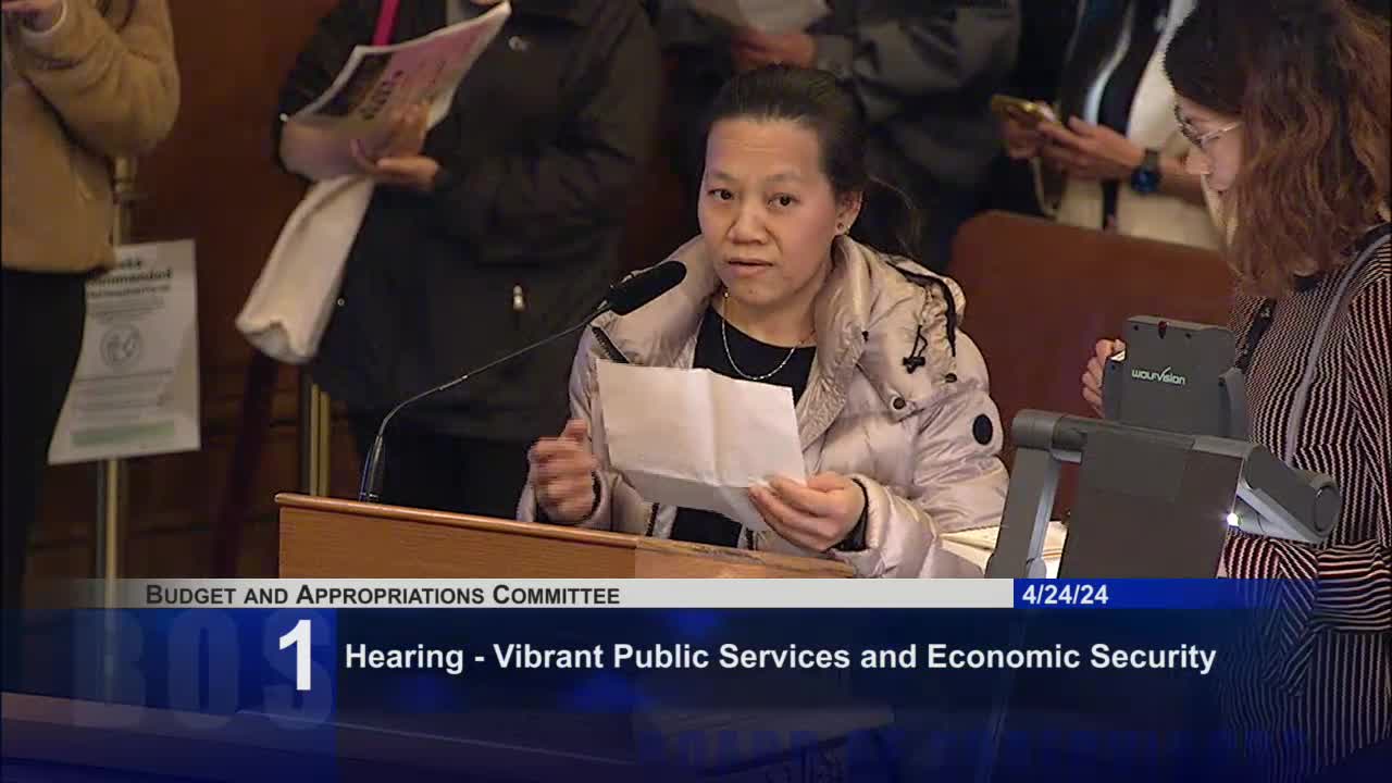 Excelsior residents advocate for nonprofit support in San Francisco budget discussions