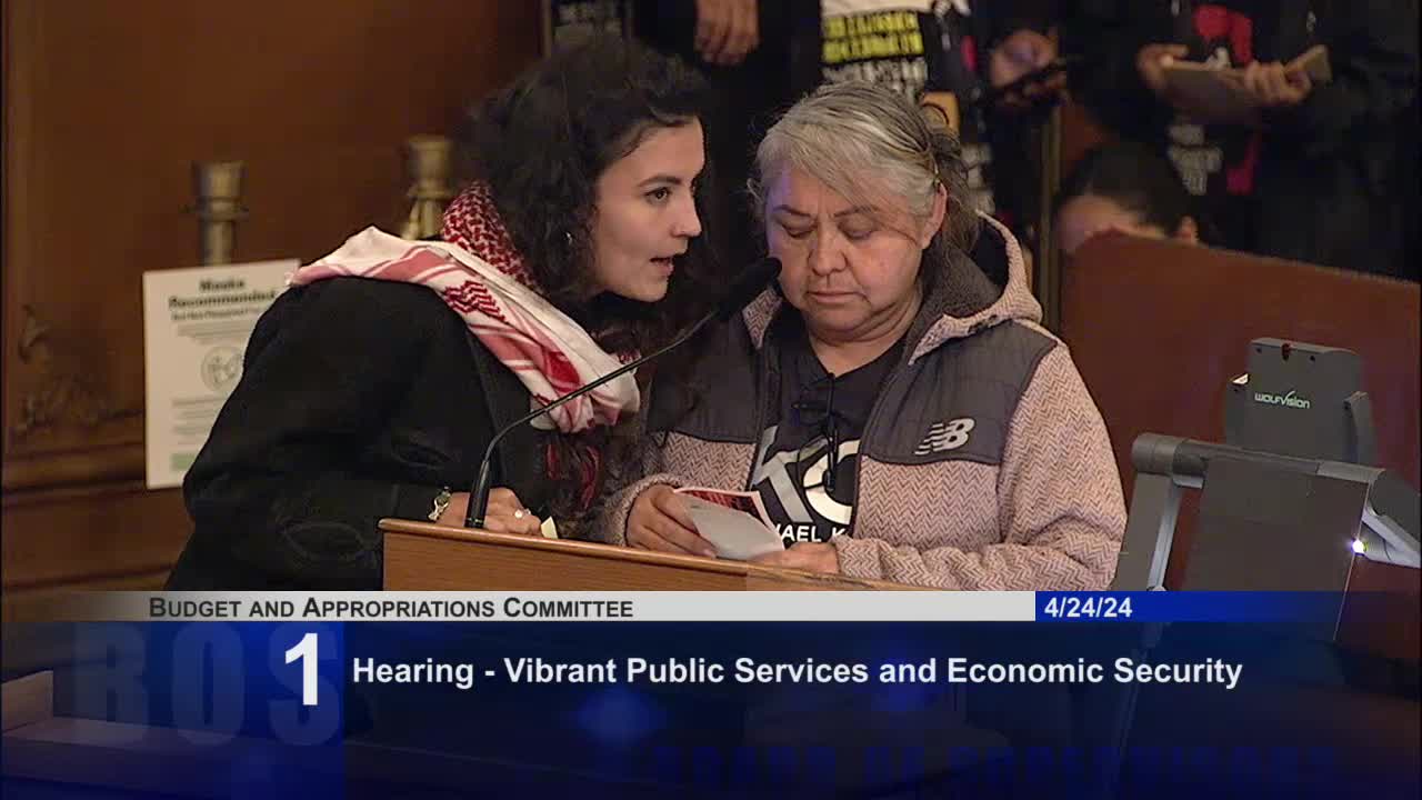 San Francisco community advocates demand funding to support vulnerable workers and families