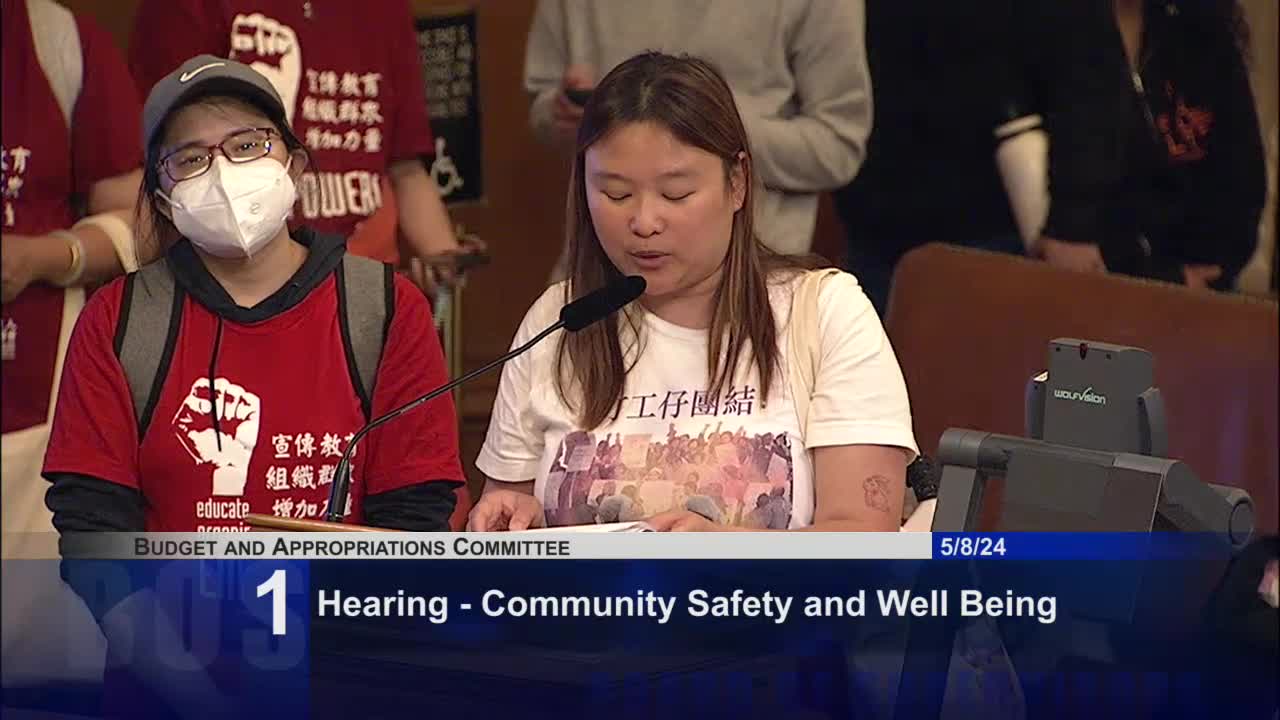 San Francisco youth leaders advocate for funding community safety programs