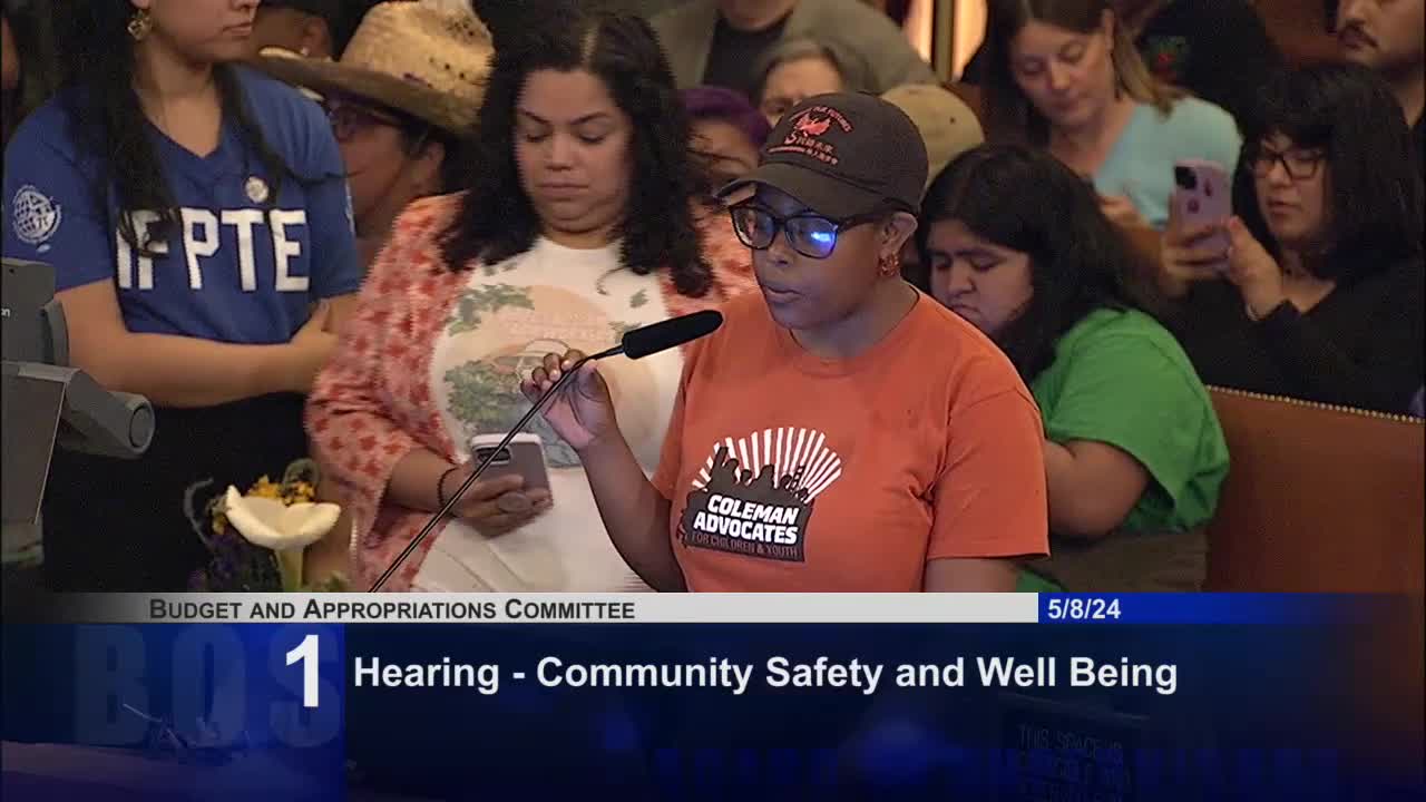 Brandy Bowen urges San Francisco to prioritize community safety over departmental cuts