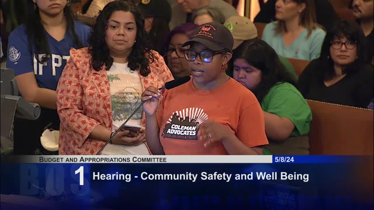 Community Groups Warn San Francisco Supervisors Against Proposed Cuts to Safety Services