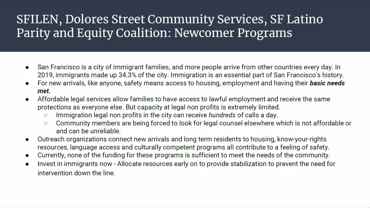 San Francisco community advocates demand reinvestment in critical youth services and programs