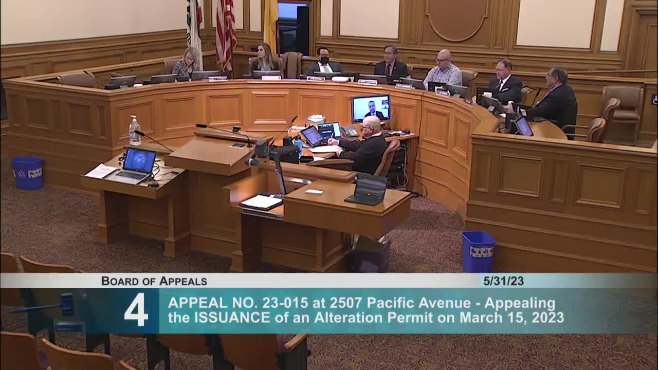 Appeals board revokes permits for connected properties in vote led by President Swig