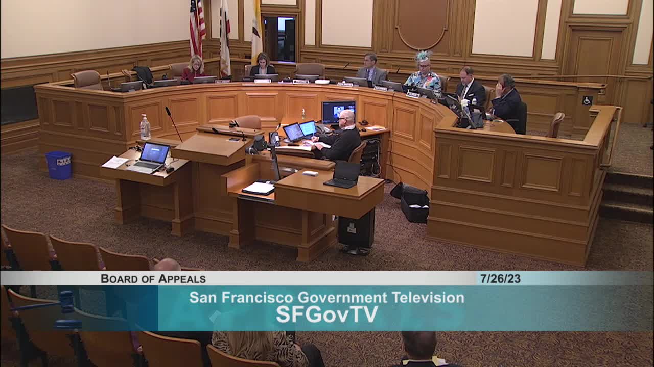 Board of Appeals adjusts public comment rules for upcoming San Bruno Avenue hearing