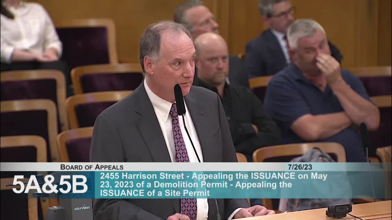 Planning Department defends new residential project against appeal in San Francisco