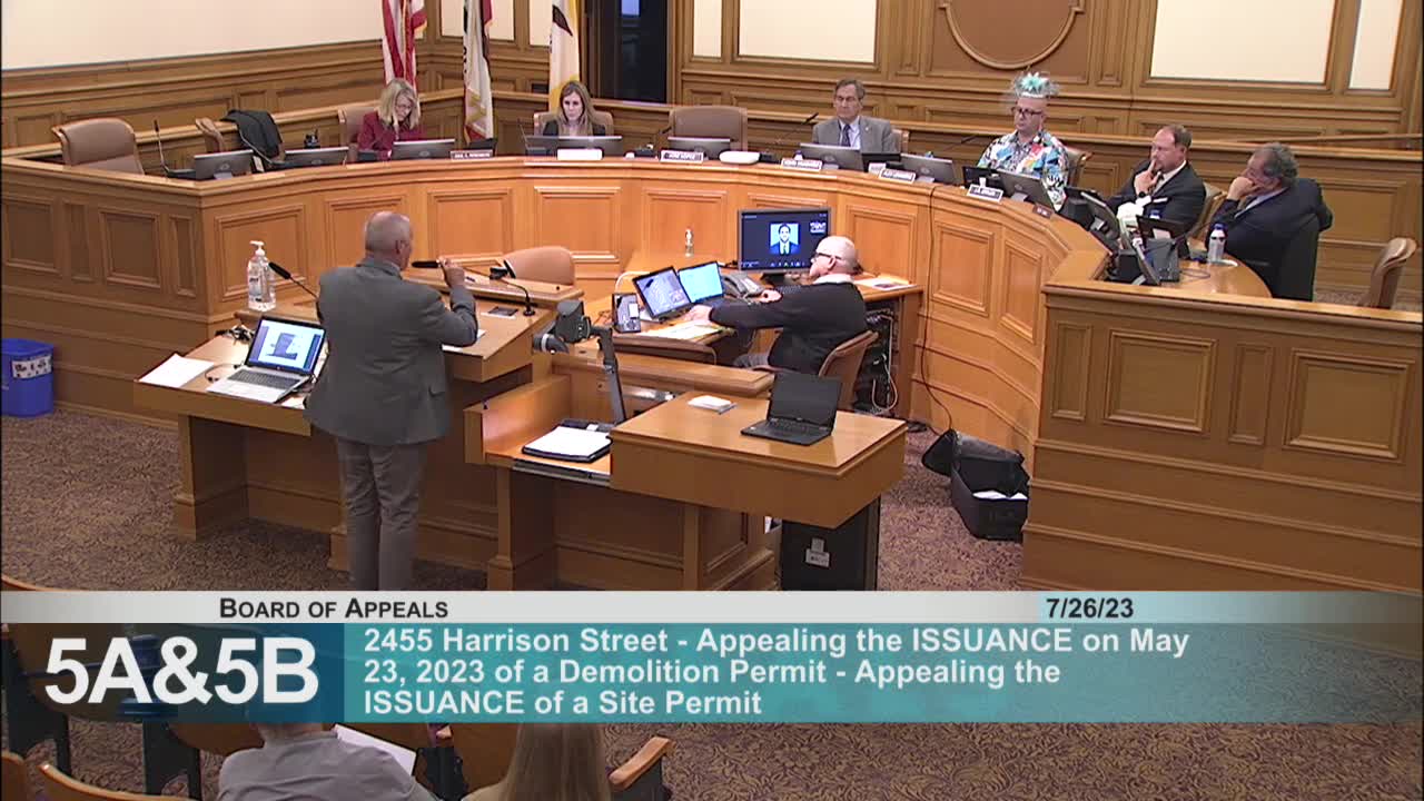 Commissioners deny appeal on 1964 Post Street property permits citing legal clarity