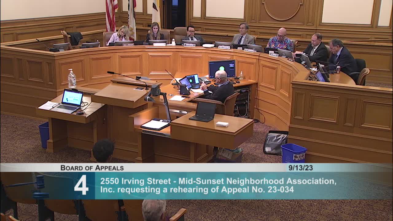 San Francisco Board faces appeal debate over affordable housing project