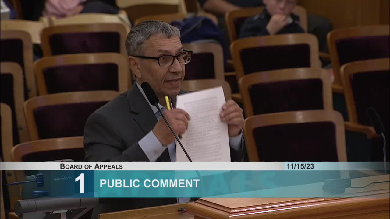 Appeal highlights ongoing building inspection issues before Zoning Board