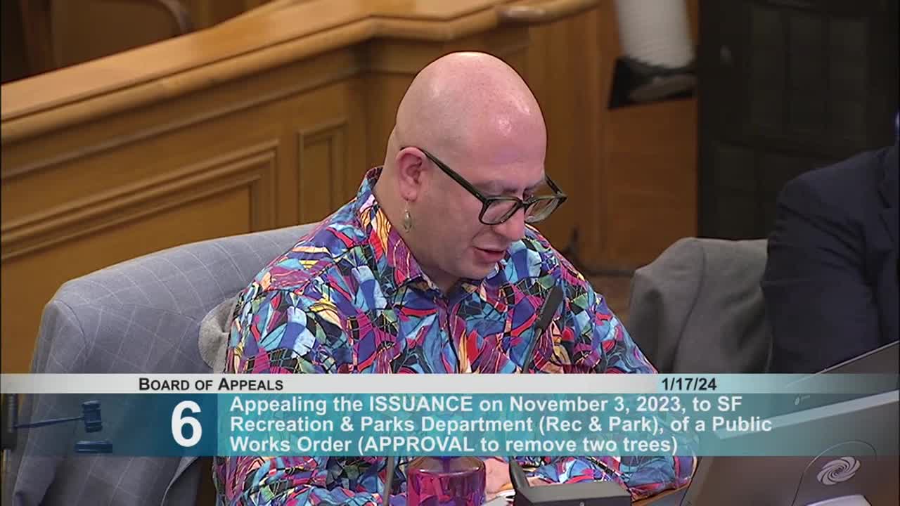 Commissioners debate tree removal and Vision Zero's impact on traffic safety standards