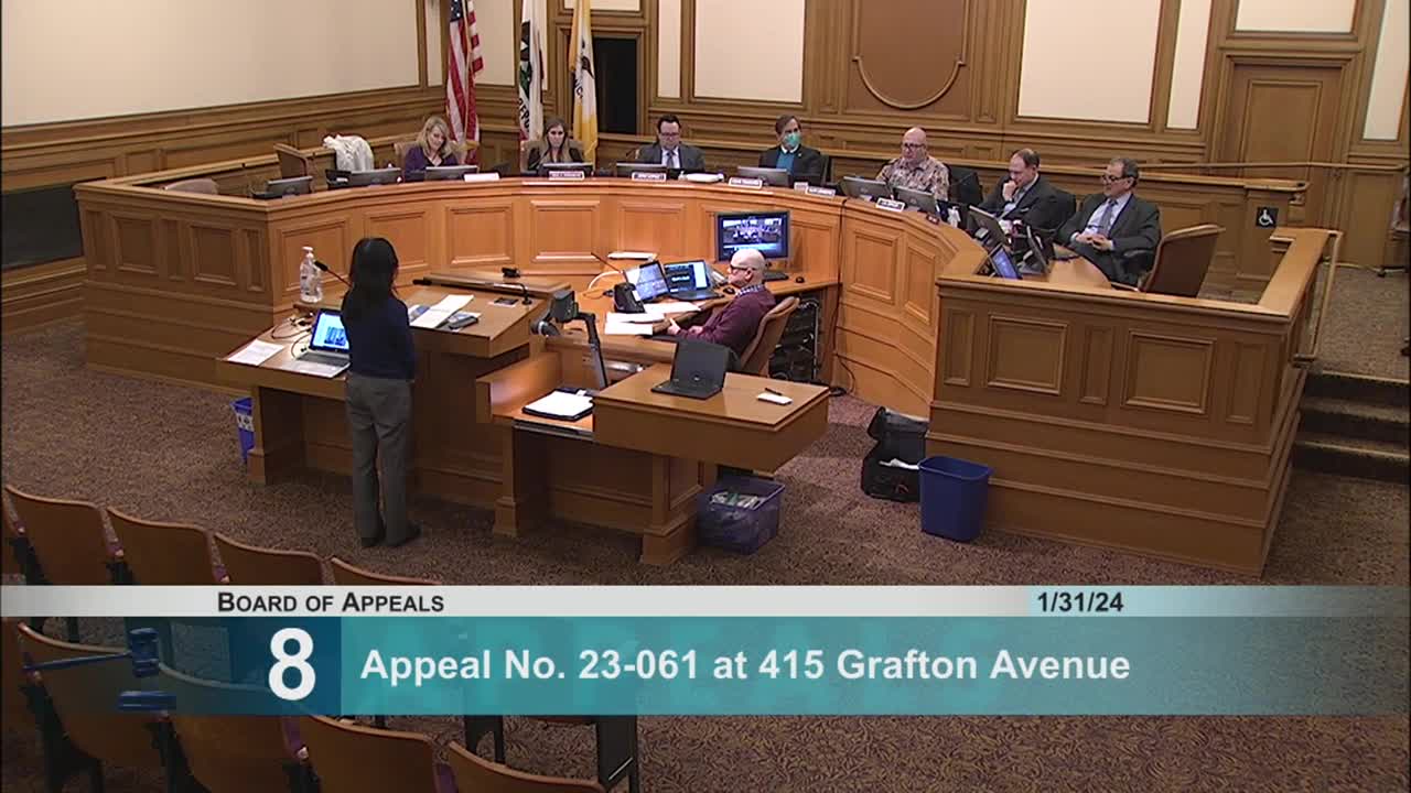 Neighbor disputes project plans amid appeal discussions in San Francisco