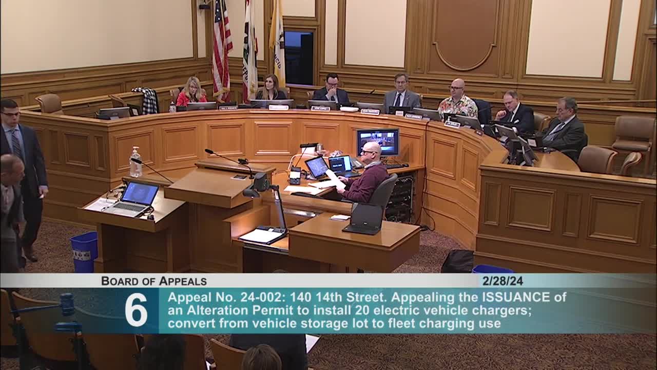 Appeal Filed Against Fleet Charging Permit for Autonomous Vehicles at 14th Street