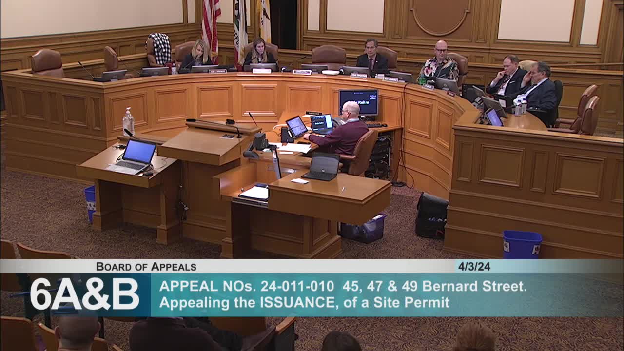 Neighbors contest basement remodel permit citing unauthorized dwelling unit evidence