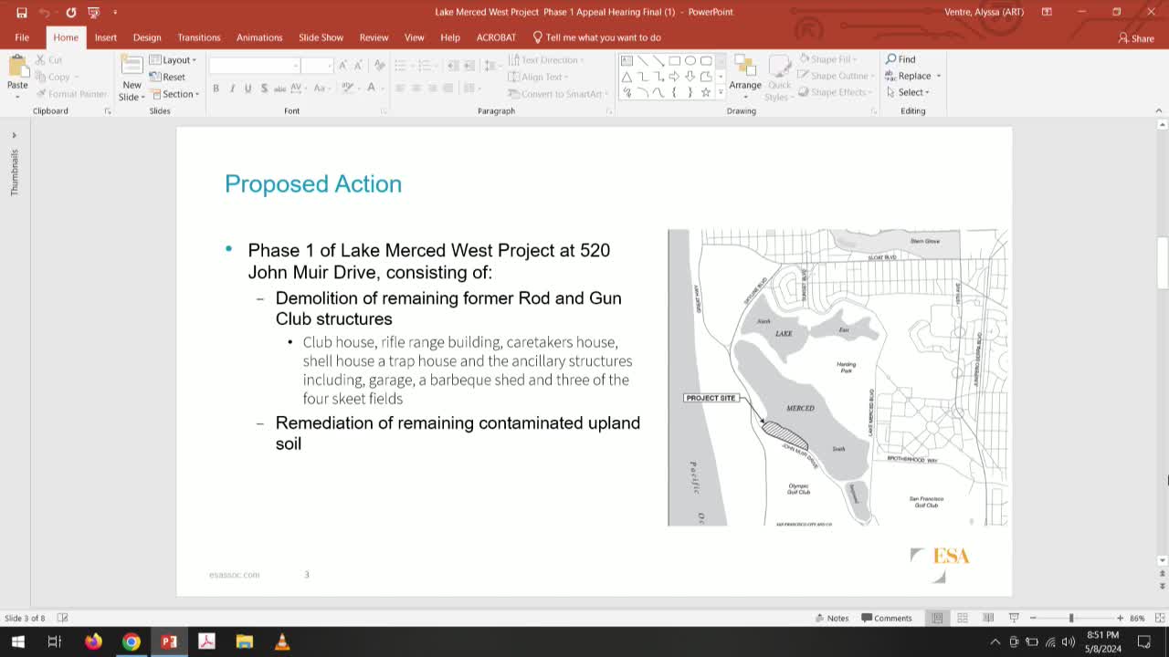 Planning Commission approves remediation permit for Lake Merced West project demolition