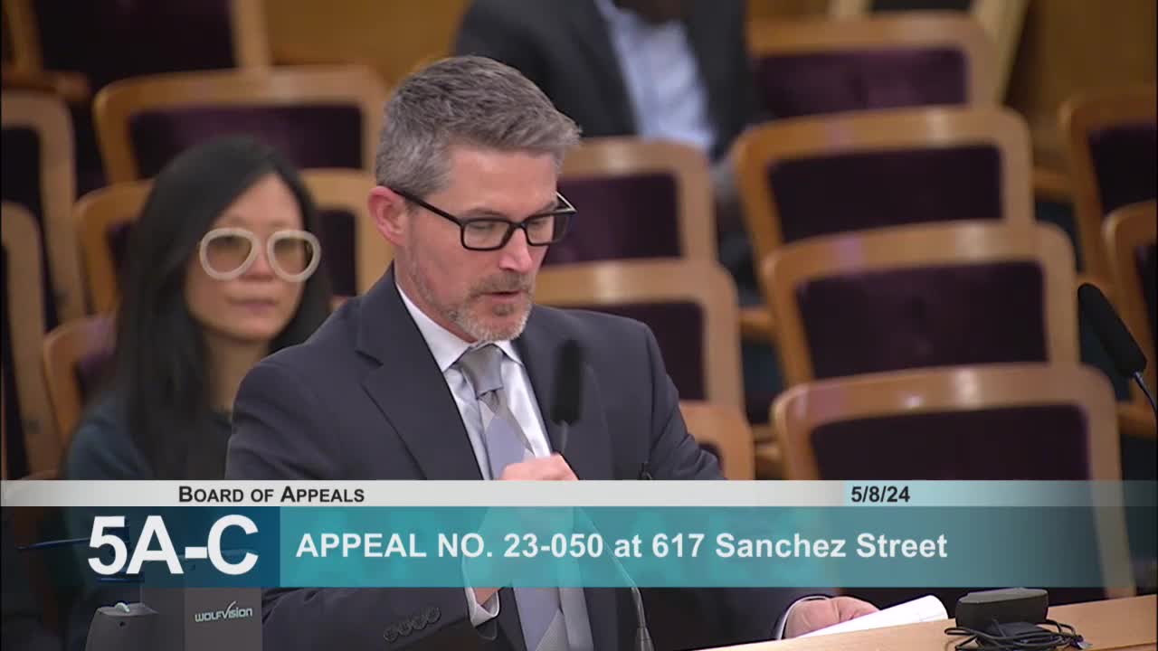 Planning Commission supports permits for 617 Sanchez Street amid appeals