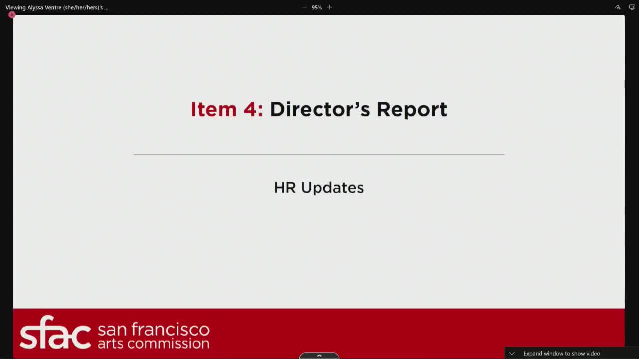 San Francisco Arts Commission welcomes new directors Sarah Hollenbeck and Lex Lifite