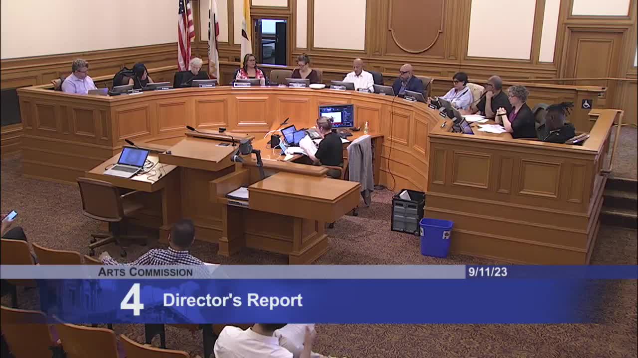 Ralph Remington highlights community events and arts initiatives at cultural affairs meeting