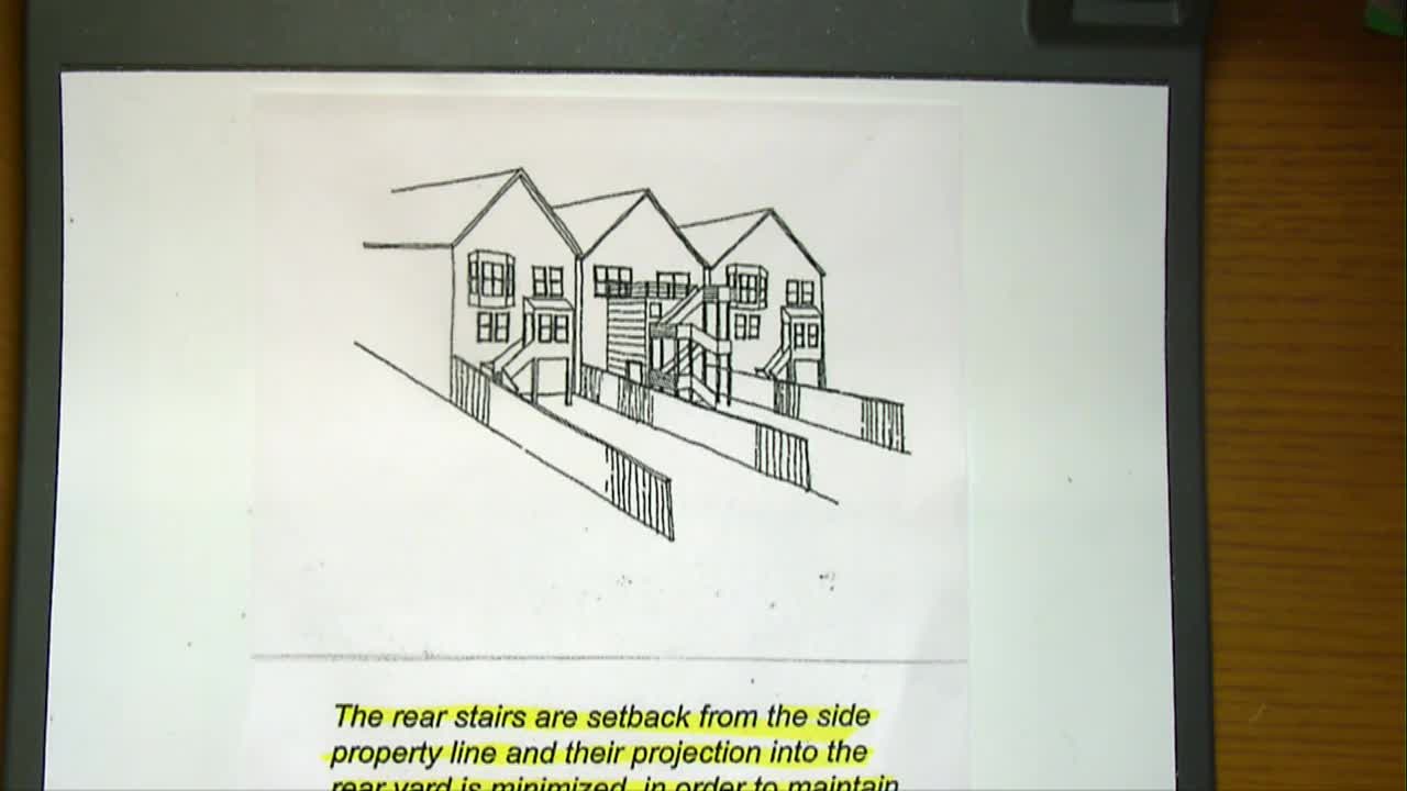 Planning Commission addresses permit violations and neighbor disputes in building proposal