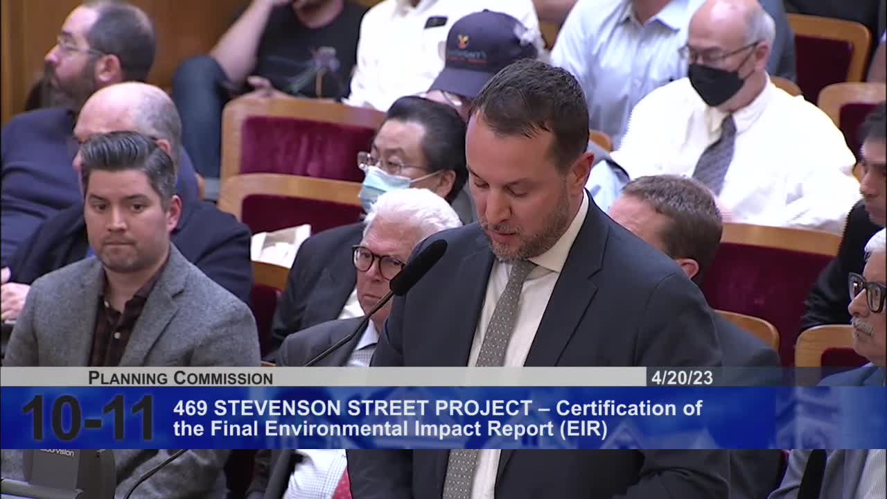 San Francisco Planning Commission reviews 495-unit development at 469 Stevenson Street