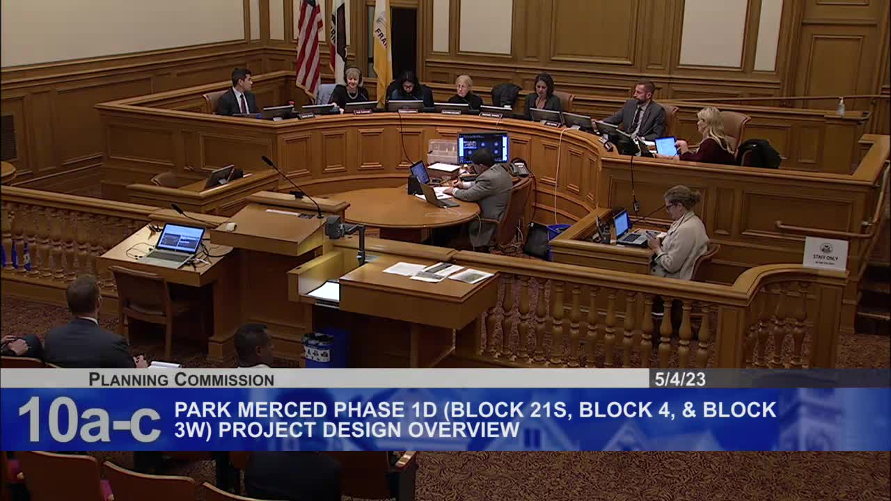 San Francisco Planning Commission approves Paseo design modifications for Park Merced development
