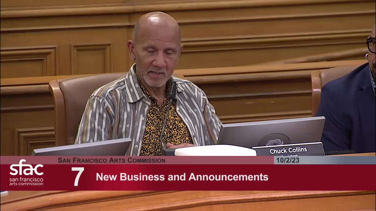 Commission announces final Saturday Art Walk featuring Glen Park's local bands