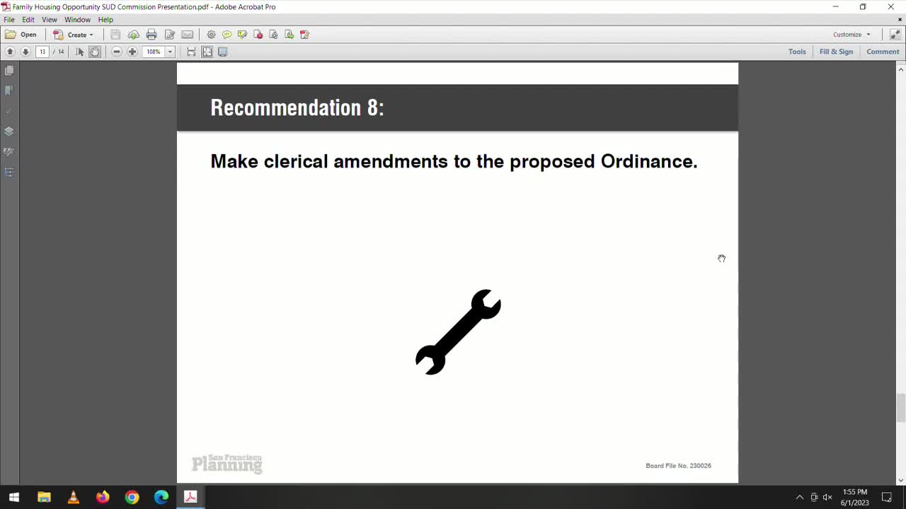Supervisor Melgar advocates for housing ordinance modifications in Westside city meeting