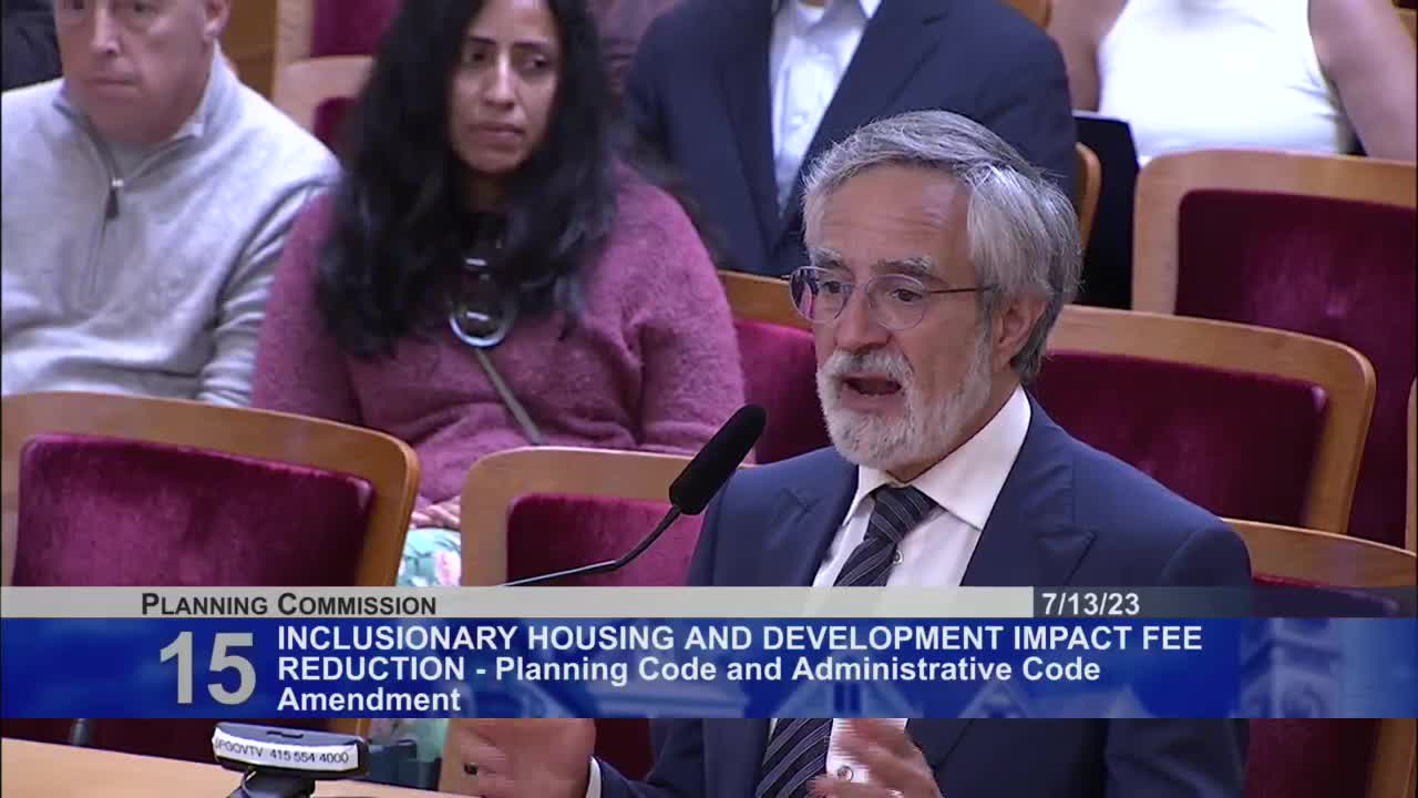 San Francisco proposes changes to inclusionary housing requirements amid development challenges