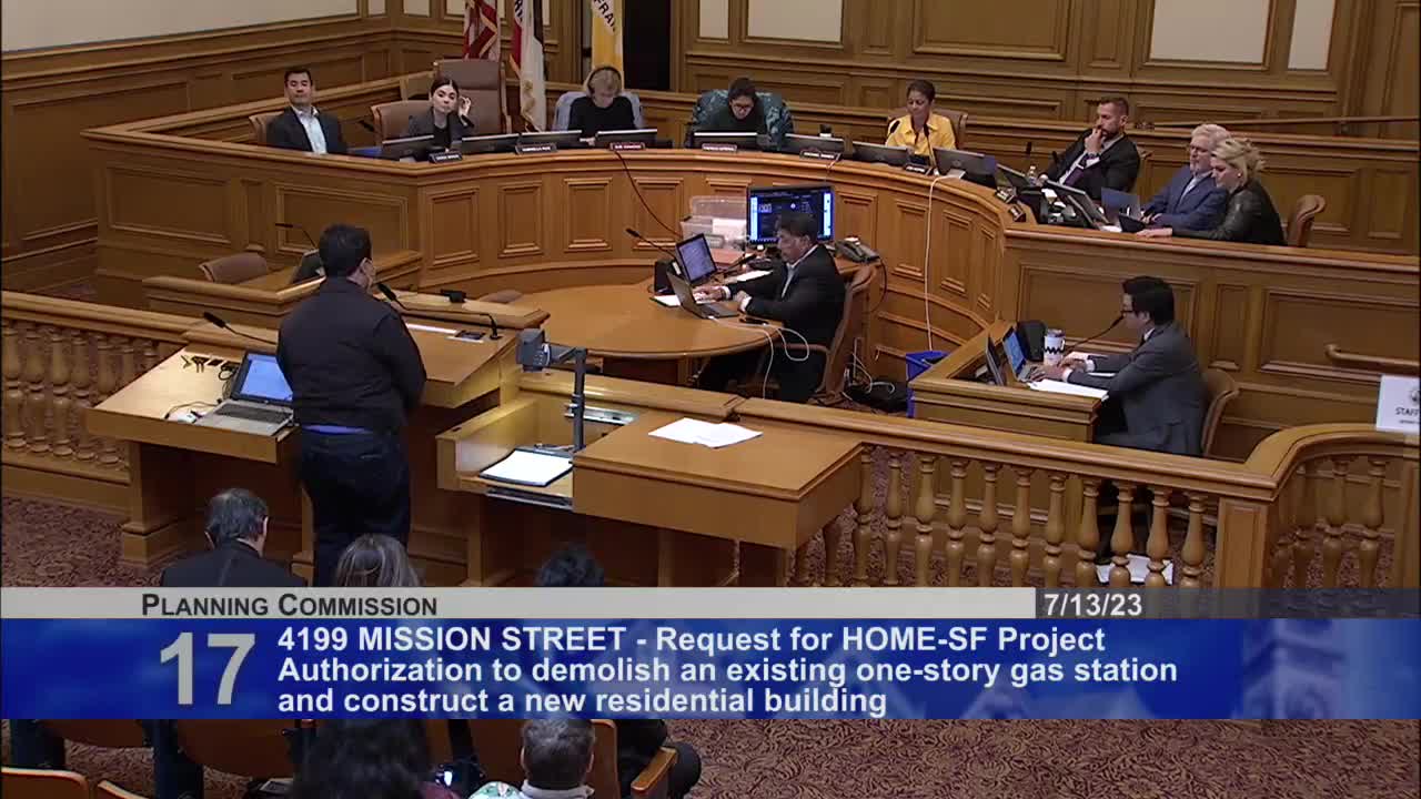 San Francisco commissioners unanimously approve housing project converting gas station at 1111 California Street