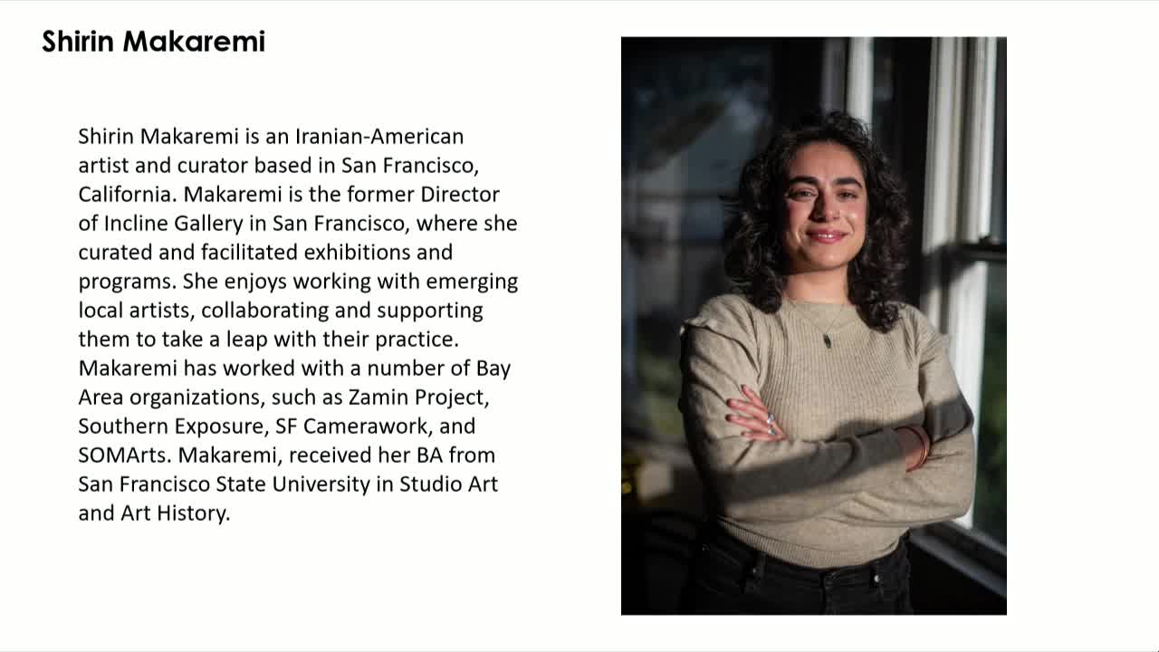 Commissioner Hakimi celebrates achievements of two Iranian women at meeting