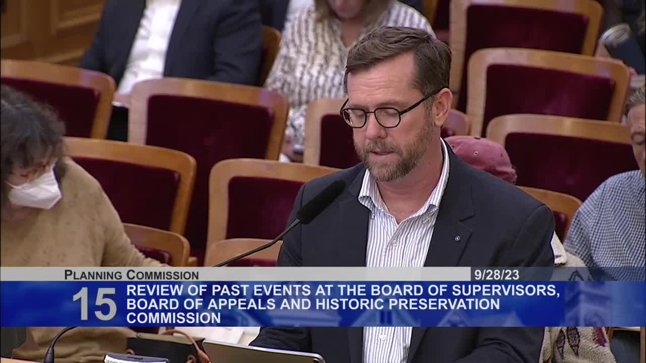 San Francisco Planning Commission adopts landmark designations and fee reductions