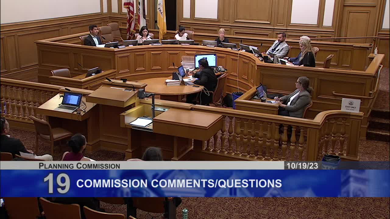 San Francisco Planning Commission adjusts November 16 hearing amid APEC conference impact
