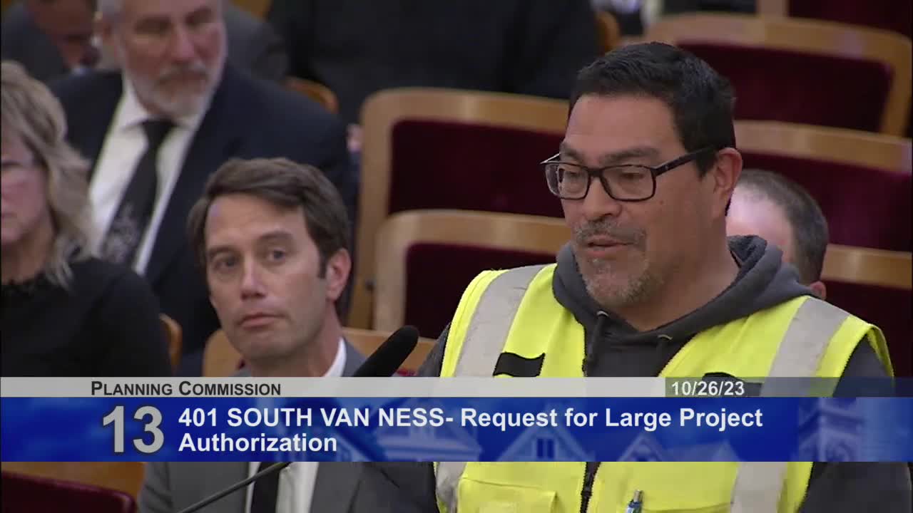 Carpenters Union advocates for housing project at 401 South Van Ness in San Francisco